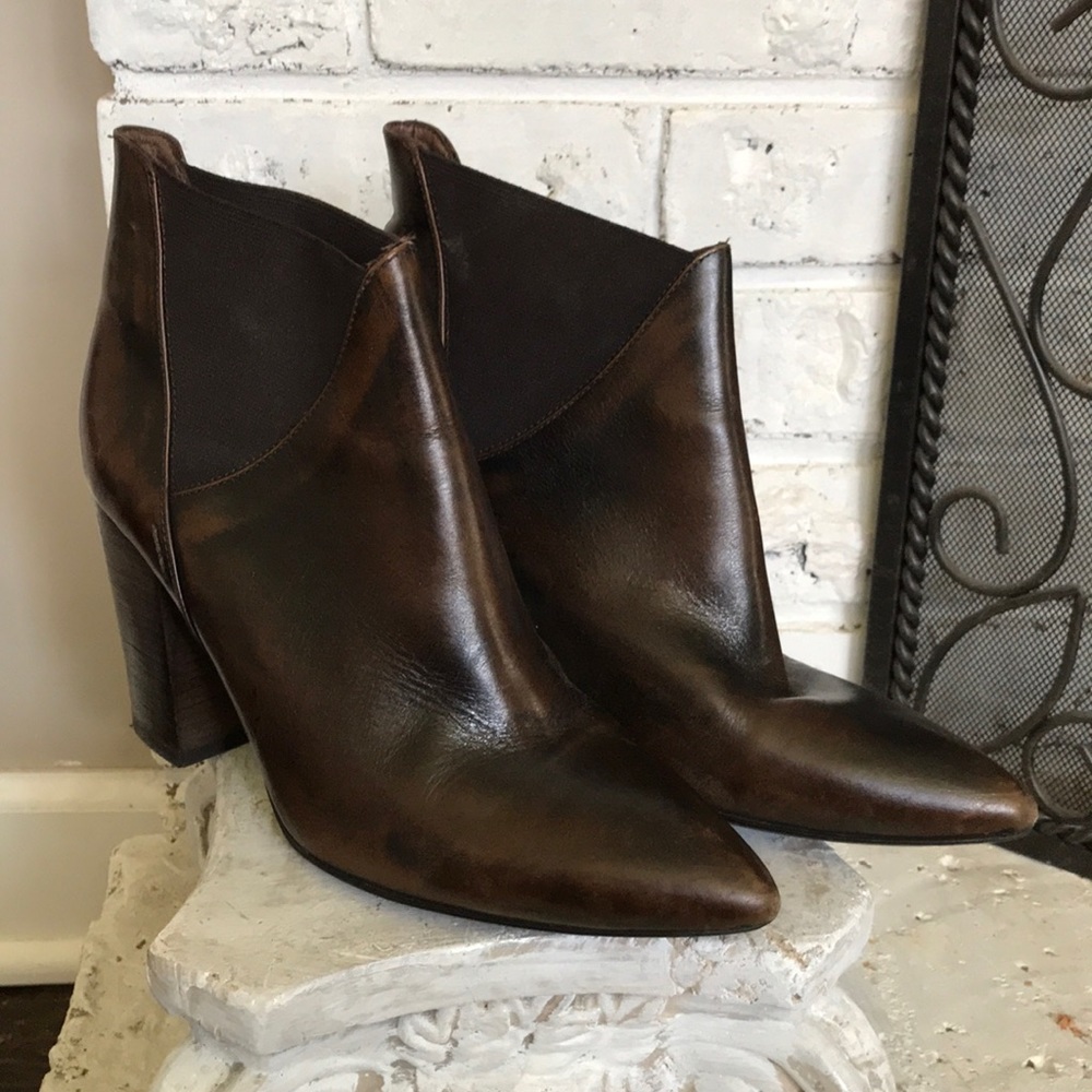 Ankle boots leather
